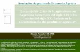 Asociación Argentina de Economía Agraria