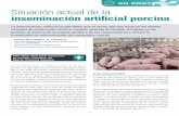 ADA Situación actual de la inseminación artificial porcina