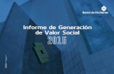 Informe de Generación de Valor Social 2015