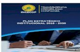PLAN ESTRATÉGICO INSTITUCIONAL 2018 - 2030