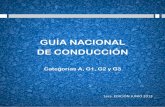 GUÍA NACIONAL DE CONDUCCIÓN - Academia de conducir 4 ...