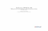 Informe MACh 58 Macroeconomía y Construcción