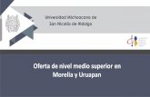 Oferta de Nivel Medio Superior en Morelia y Uruapan