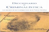 Diccionario de Criminalística