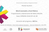 Word avanzado y Excel Básico - Instituto de Capacitación ...
