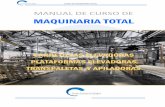 MAQUINARIA TOTAL - Curso de Carretillero Online
