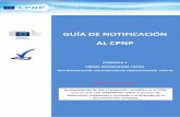 GUÍA DE NOTIFICACIÓN AL CPNP - COF Granada