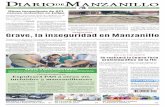 MARTHA SOSA Grave, la inseguridad en Manzanillo