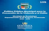 Guastatoya - UPCV del Tercer Viceministerio de Prevención ...