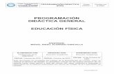 Programación Didáctica General EDUCACIÓN FÍSICA ESO 20-21