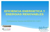 EFICIENCIA ENERGETICA Y ENERGIAS RENOVABLES