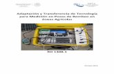 Adaptación y Transferencia de Tecnología para Medición en ...