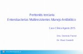 Peritonitis terciaria Enterobacterias Multiresistentes ...