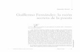 Guillermo Fernández: la razón secreta de la poesía