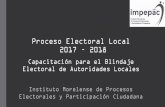 Proceso Electoral Local 2017 2018 - idefom.org.mx