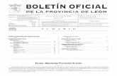 DE LA PROVINCIA DE LEÓN - Diputación de León, Página ...
