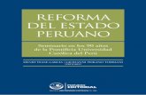 Reforma del Estado peruano - Escuela de Gobierno y ...