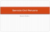 Servicio Civil Peruano - University of San Martín de Porres