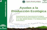 Ayudas a la Producción Ecológica - Junta de Andalucía