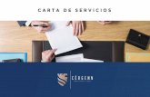 CARTA DE SERVICIOS - cergenn.com