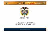República de Colombia - Infraestructura