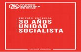 EDICIÓN ESPECIAL 30 AÑOS UNIDAD SOCIALISTA