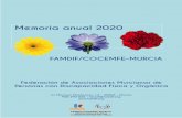 FAMDIF/COCEMFE MURCIA | MEMORIA 2020 0