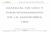 MANUAL DE USO Y FUNCIONAMIENTO DE LA MANIOBRA HES