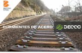 DURMIENTES DE ACERO - comdecco.com