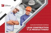 Curso Lean Construction y la Productividad G-03MAYO21