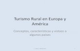 Turismo Rural en el mundo