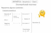 ARITMÉTICA - Secuencia 1 Clase 1