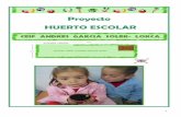 Proyecto HUERTO ESCOLAR - fundaciontriodos.es