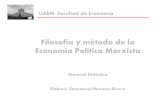 Filosofía y método de la Economía Política Marxista