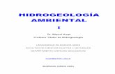 HIDROGEOLOGÍA AMBIENTAL