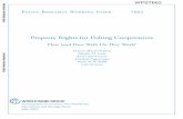 Property Rights for Fishing Cooperatives