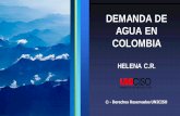 DEMANDA DEL AGUA EN COLOMBIA - Portal Uniciso