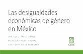 Las desigualdades de género en México