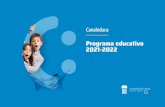 Programa educativo 2021-2022