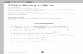 3 Ecuaciones y sistemas - solucionarios10.com