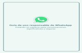 Guía de uso responsable de WhatsApp