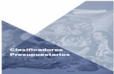 PRESUPUESTARIOS CLASIFICADORES - UMSA