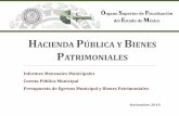 HACIENDA PÚBLICA Y IENES PATRIMONIALES