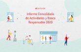 Informe Consolidado de Actividades y Banca Responsable 2020