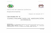 ESPECTROSCOPIA DE ABSORCIÓN ATÓMICA
