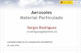 Aerosoles Material Particulado