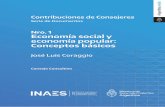 Nro. 1 Economía social y economía ... - Argentina.gob.ar