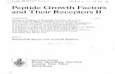 Peptide Growth Factors and Their Receptors II