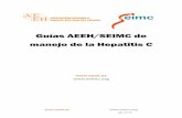 Guías AEEH/SEIMC de manejo de la Hepatitis C