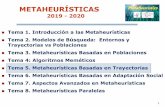 METAHEURÍSTICAS - Universidad de Granada